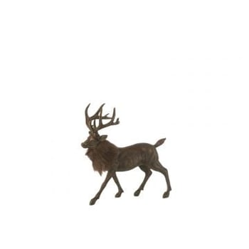 Hert bont resin bruin small