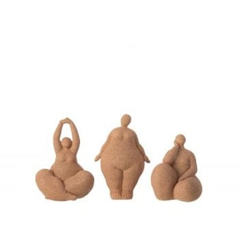 Vrouw modern resine terra small assortiment van 3