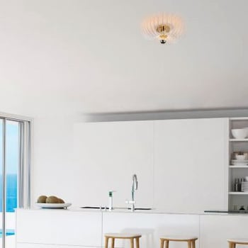 Aspendos Kroonluchter | METALEN BEHUIZING | Wit