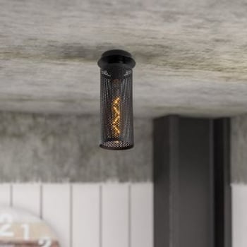 Strakke en moderne kroonluchter | Statement-Making Decorverlichting | Metalen behuizing | Zwart