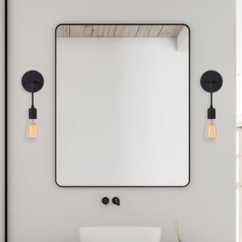 Moderne zwarte wandlamp | Strakke en stijlvolle decorverlichting