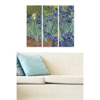 Bianca 3-Delige Multicolor MDF Schilderijenset