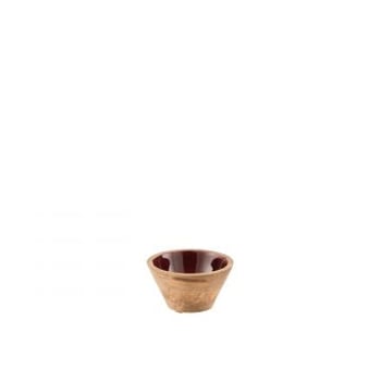 Kom mango hout bordeau small