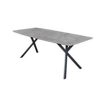 Eetkamertafel Alec 160x90 industrieel - beton