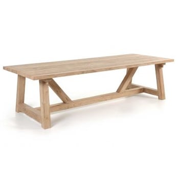 Tuintafel Broome | 300 x 120 x 78 cm | Massief teakhout