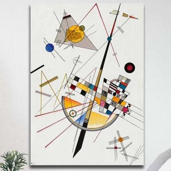 Vasili Decoratief Canvas Schilderij | 100 anvas en Houten Kader