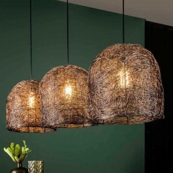 Hanglamp Haystack - antiek koper