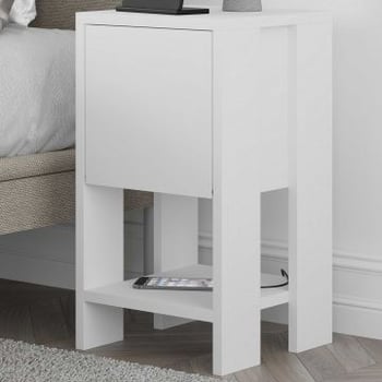 Ema Nachtkastje | 100% MELAMINE | Wit