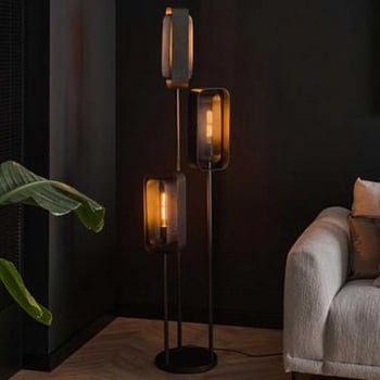 Staande lamp Mahsa-Artic black