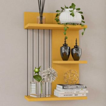 Wandplank | Geel | Melamine Laag | 18mm Dikte