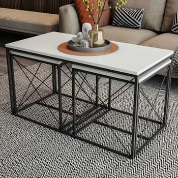 Stijlvolle Woody Fashion Salontafelset