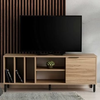 TV-meubel | 140cm Breedte | Eik Kleur