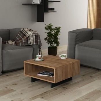 Woody Fashion Salontafel | 18mm MELAMINE | Eiken Antraciet