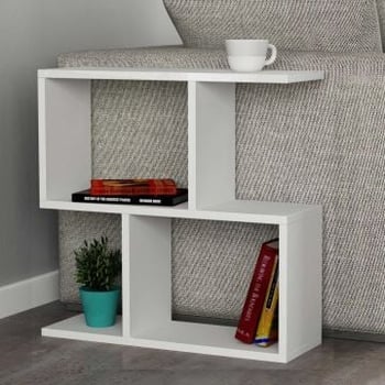 Woody Fashion Bijzettafel | 18mm | 60x60x20 cm | 100% Melamine | Wit