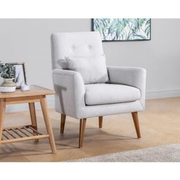 Fauteuil Del Sofa | 72 x 66 x 97 cm | Wit