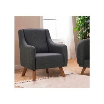 Fauteuil Del Sofa | 81 x 82 x 95 cm | Antraciet