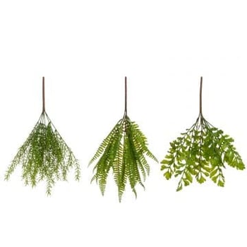 Tak varen mix plastiek groen assortiment van 3