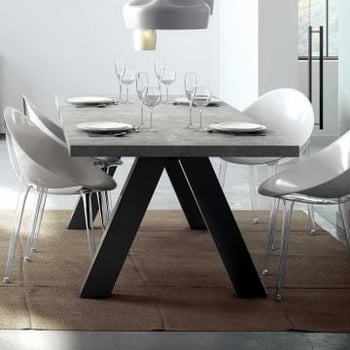 Eettafel Alex 200x100cm - betonlook