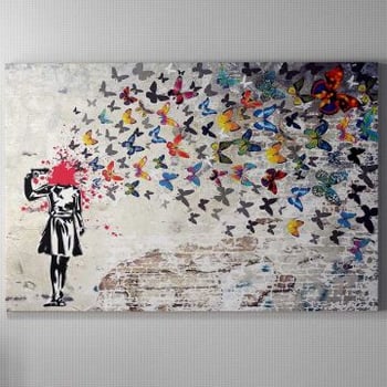 Barnes Decoratief canvas schilderij | 50% KATOEN / 50% POLYESTER | 70 x 100 cm