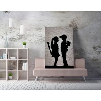 Barnes Canvas Schilderij | Veelkleurig | 70x100 cm