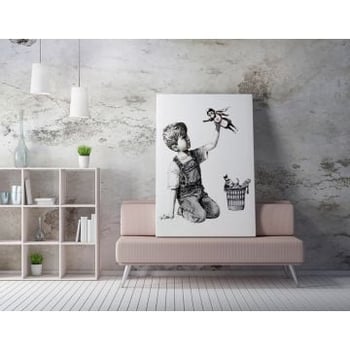 Barnes Decoratief Canvas Schilderij | 70x100 cm | Veelkleurig