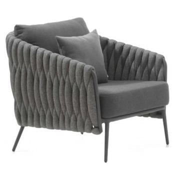 Fauteuil voor buiten Gabon - antraciet/donkergrijs