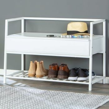 Schoenenbank Shoeplace - wit