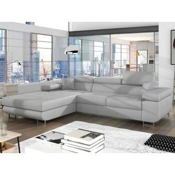 Hoekbank links Amran - Lichtgrijs