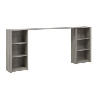 Achterbouw voor bed Hayden 140x190/200 - lichtgrijze eik
