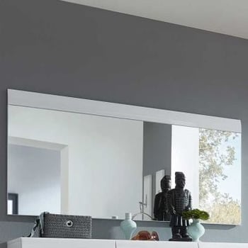 Spiegel Allan 134cm - wit 