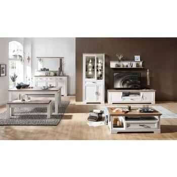 Woonkamer Samine 3-eik/wit
