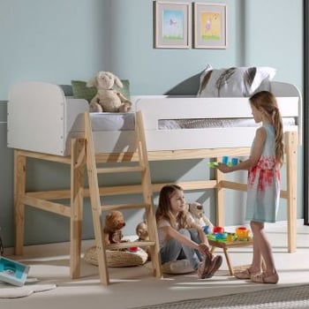 Halfhoogslaper Kiddy - wit