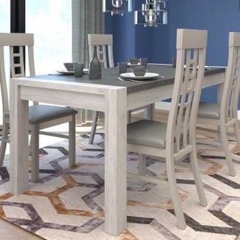 Eettafel Malone 180x90 - grijs 