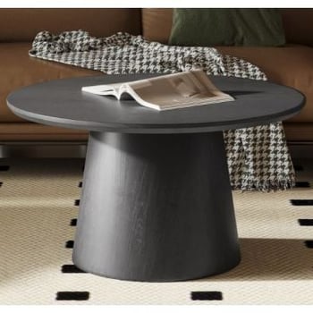 Salontafel Miklos | Ø80 x 42 cm | Zwart