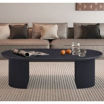 Salontafel Lagos | 120 x 70 x 38 cm | Donkerbruin