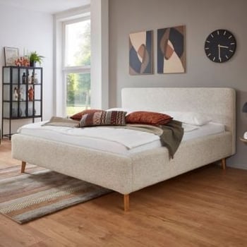 Tweepersoonsbed Nielsen | 160 x 200 cm | Beige