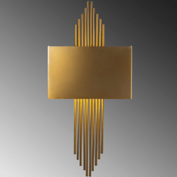 Opviq Wandlamp | Metalen Behuizing | Vintage Kleur