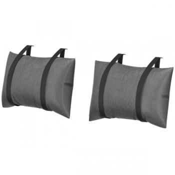 Kussens voor bed Marzano polyurethaan - grijs