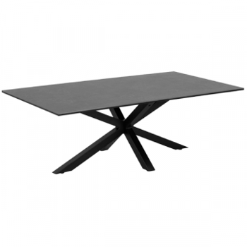 Salontafel Hennie 130x70 - zwart
