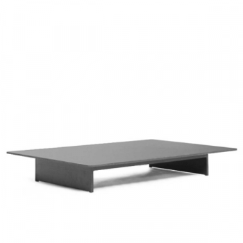 Salontafel voor buiten Fiori | 140 x 90 x 20 cm | Antraciet