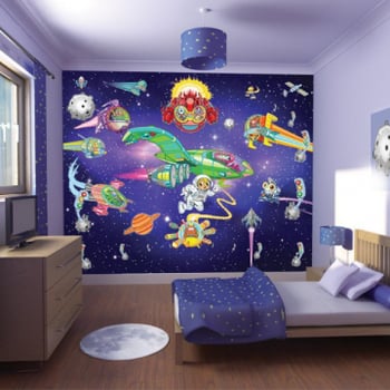 Kinderbehang Aliens