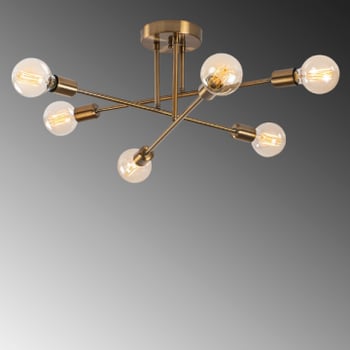 Flower Kroonluchter | METALEN BEHUIZING | Vintage