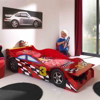 Peuterbed Auto 70x140cm met opbergvak