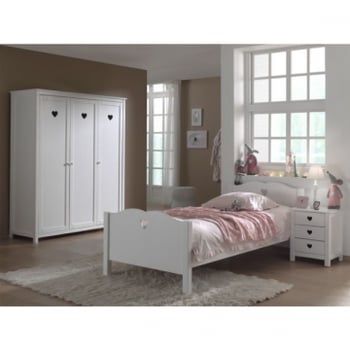 Kinderkamercombinatie Amori 5-wit