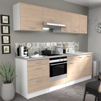 Keukencombinatie Eko 1 | zonder toestellen | eikdecor