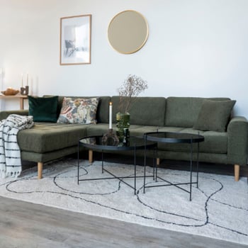 Multi gekleurd Tampa Vloerkleed - 200x300 cm, 100% katoen