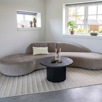 Handgeweven Ivory Dehli Vloerkleed - 160x230 cm