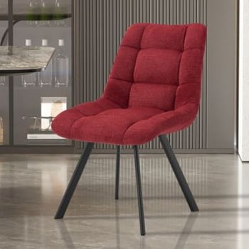 Stoel Lizzy | 52 x 62 x 89 cm | Rood