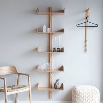 Wandplank Villa - Bamboehouten afwerking
