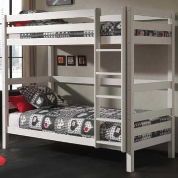 Stapelbed Claire hoog - wit